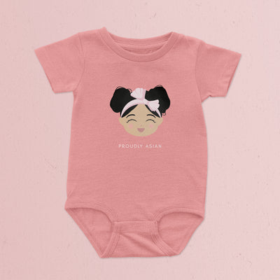 'Proudly Asian' Baby Onesie - Joeydolls