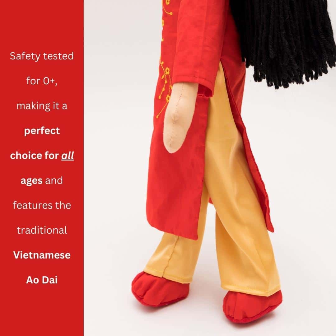 Joeydolls Vietnamese 'Hoa' Cultural Doll image 3