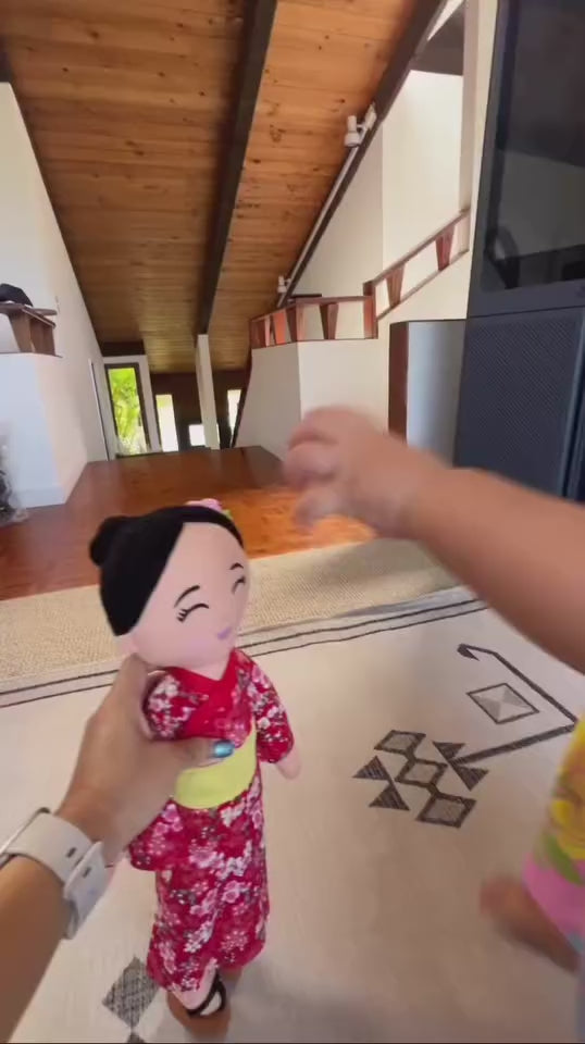 Japanese Doll for Kids | Aiko Plush Doll | Joeydolls