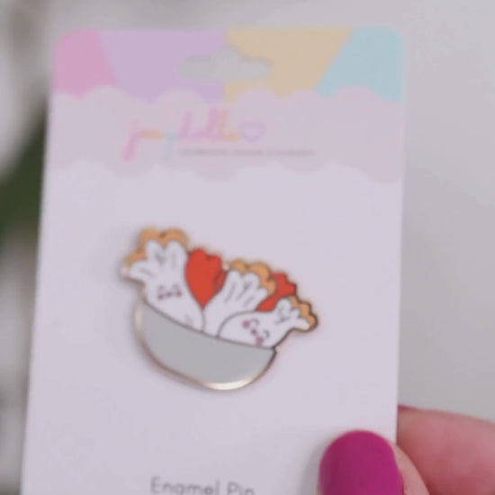 Kimchi (Korean Fermented Cabbage) Enamel Pin