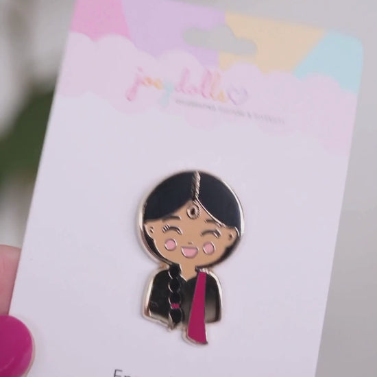 Joeydolls Indian 'Priya' Enamel Pin