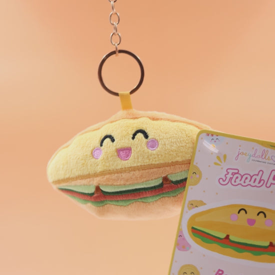 Food Pals Vietnamese Bánh Mì Keychain