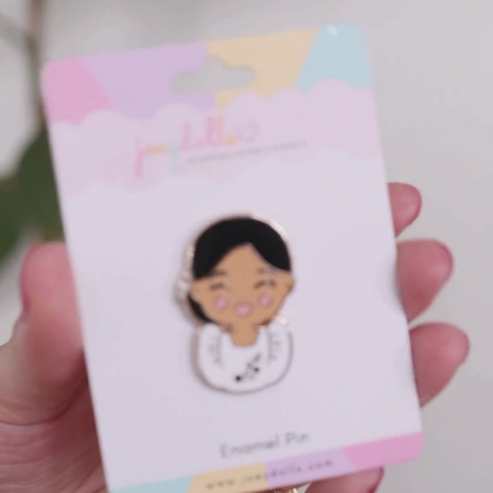 Joeydolls Filipina 'Malaya' Enamel Pin