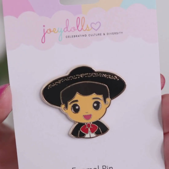 Joeydolls Mexican Boy Enamel Pin