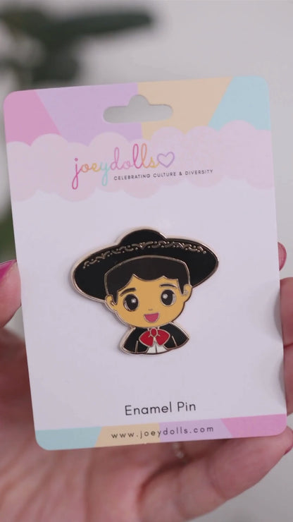 Joeydolls Mexican Boy Enamel Pin